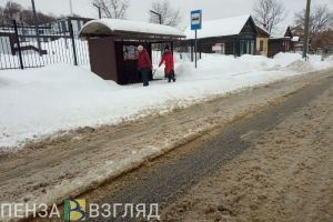 «На дорогах ужас». Жители Пензы жалуются губернатору на снежные заносы