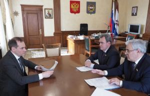 Валерий Лидин прибыл с рабочим визитом в Мордовию