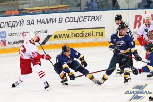 Пензенский «Дизель» стартовал в плей-офф с победы над ХК «Ростов»