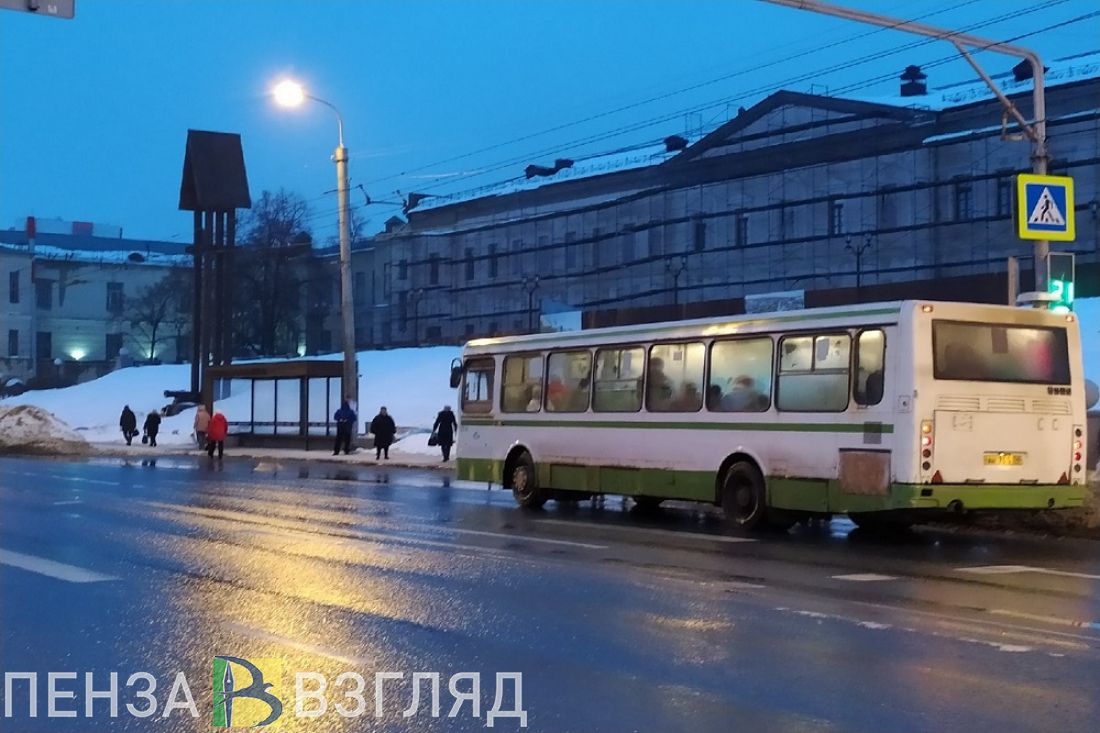 В январе в Пензенской области пассажирооборот упал почти на 20 процентов