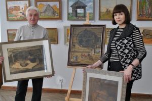 Фонды картинной галереи пополнились работами знаменитого пензенского художника