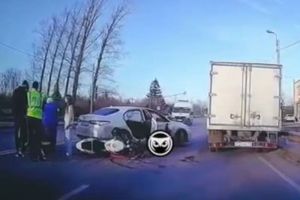 Появилось видео с места жесткой аварии на пензенском участке трассы «Урал»