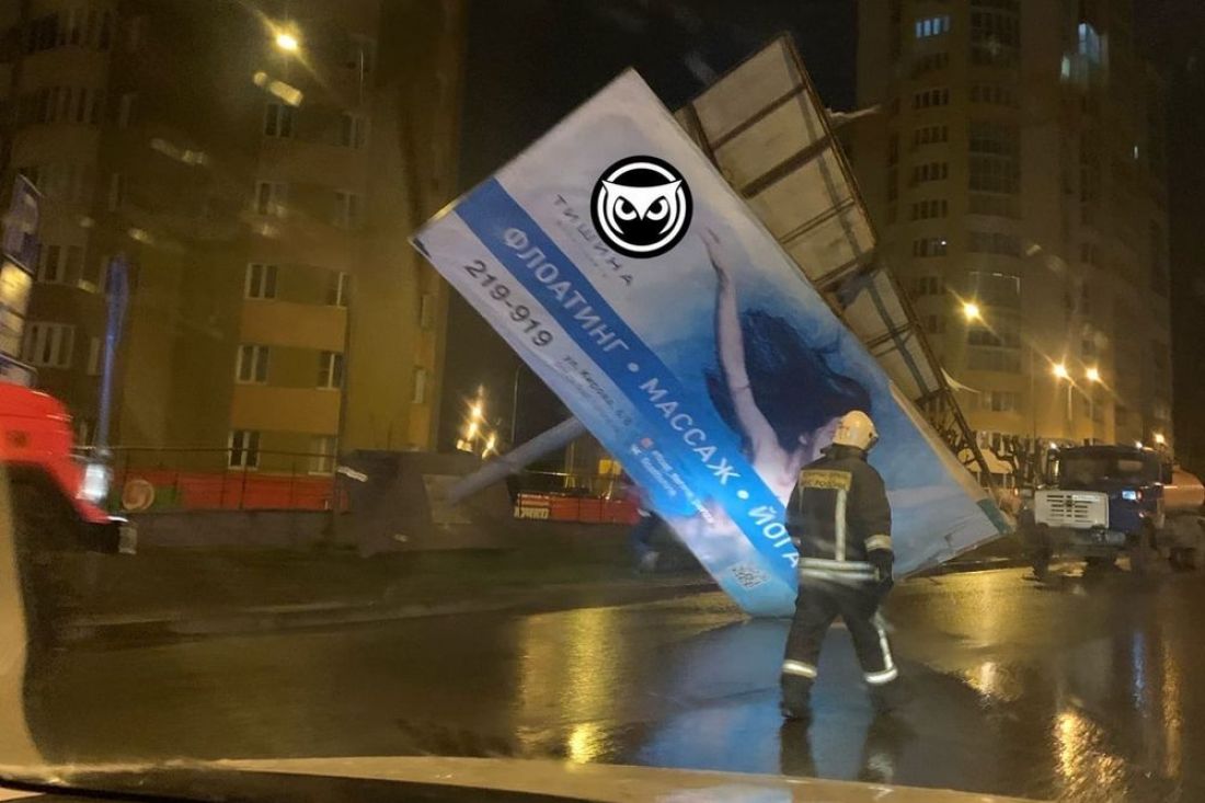 В Пензе фиксируют последствия мощной ночной бури. Фото