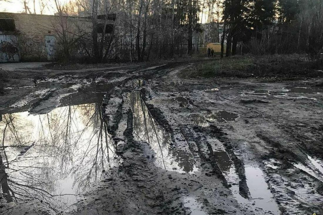 «Стыд и позор». Пензенцы показали «грязный» вход в сквер «Семейный». Фото