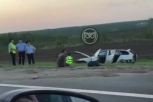 «С жертвами». На видео попали последствия жесткого ДТП в Пензенской области