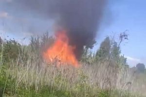 Соцсети: в пензенском поселке Победа горит дача. Видео