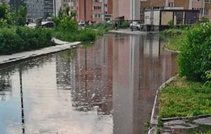 Жители Пензы сообщают о потопе на улицах города