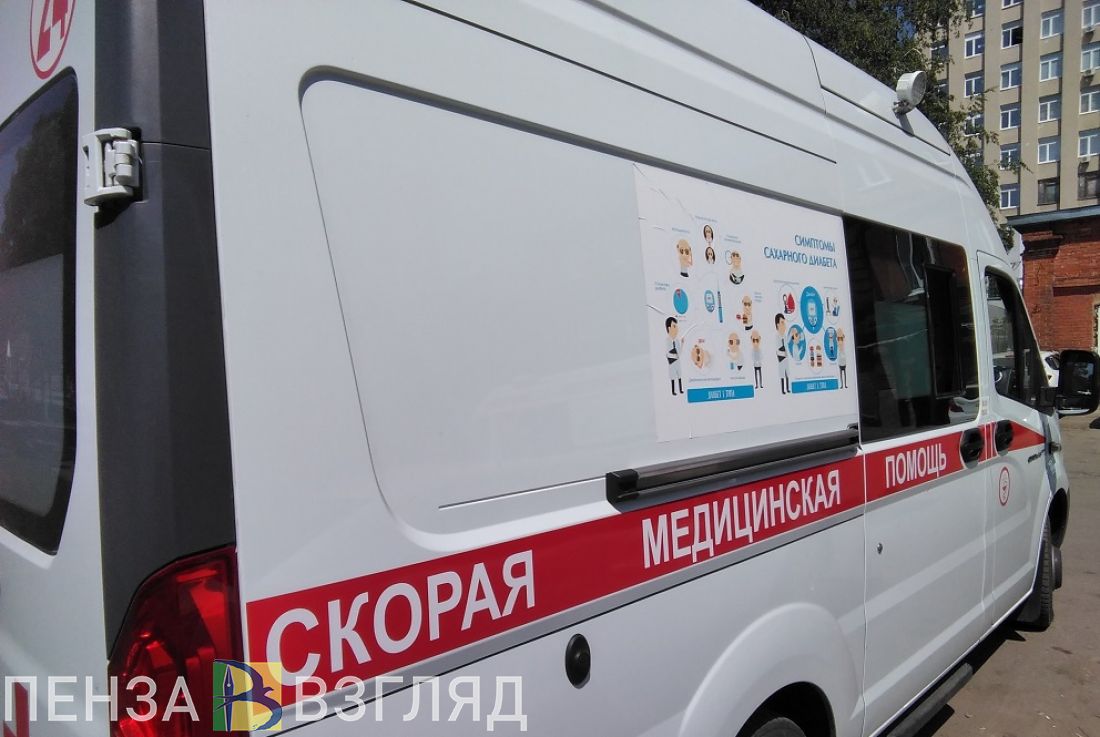 Появилось видео жесткого ДТП под Пензой