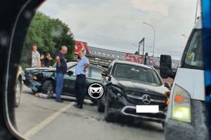 В Пензе три машины угодили в ДТП