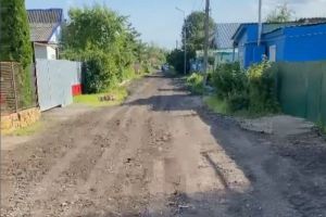 Жители пензенского поселка Согласие недовольны дорогой из грязи и камней