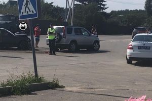 К месту жесткого ДТП на Барковке в Пензе прибыли сотрудники ГИБДД