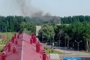Соцсети: пензенцы обеспокоены кострами на территории городской больницы №4