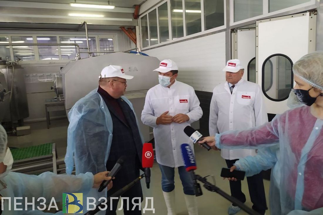 Олег Мельниченко совершает рабочую поездку в Нижнеломовский район