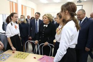 В блоге Валентины Матвиенко в день визита в Пензу появилась запись о российской школе