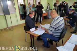 Валерий Лидин принял участие в голосовании во второй день выборов