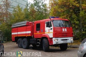 К месту аварии в Пензе приехали спасатели и полиция