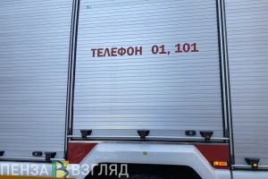 Пензенцы сообщают о пожаре на улице 5-й Виноградный проезд
