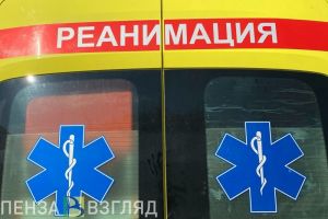 К месту ДТП в Пензе прибыл реанимобиль