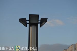 В Пензе «ВАЗ» в результате ДТП повалил бетонный столб