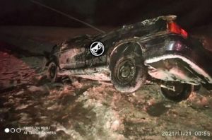 Под Пензой в ДТП «искромсало» отечественную легковушку