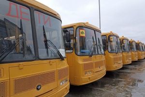 Школы Пензенской области получили 28 автобусов