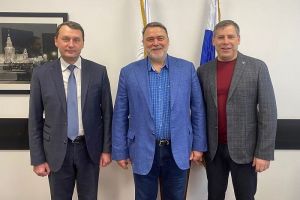 Зампред правительства Пензенской области Олег Ягов встретился с председателем Высшего совета Федерации регби