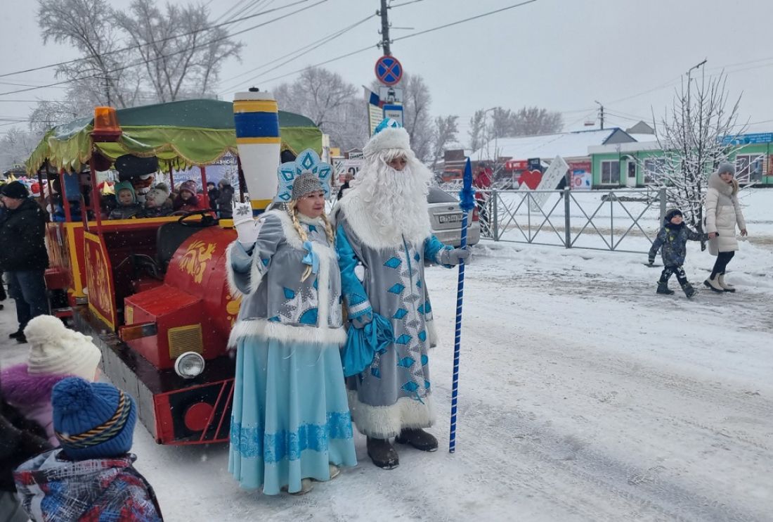 В Сердобском районе состоялся парад Дедов Морозов