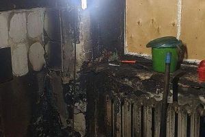 При пожаре в Заречном пострадал мальчик-подросток