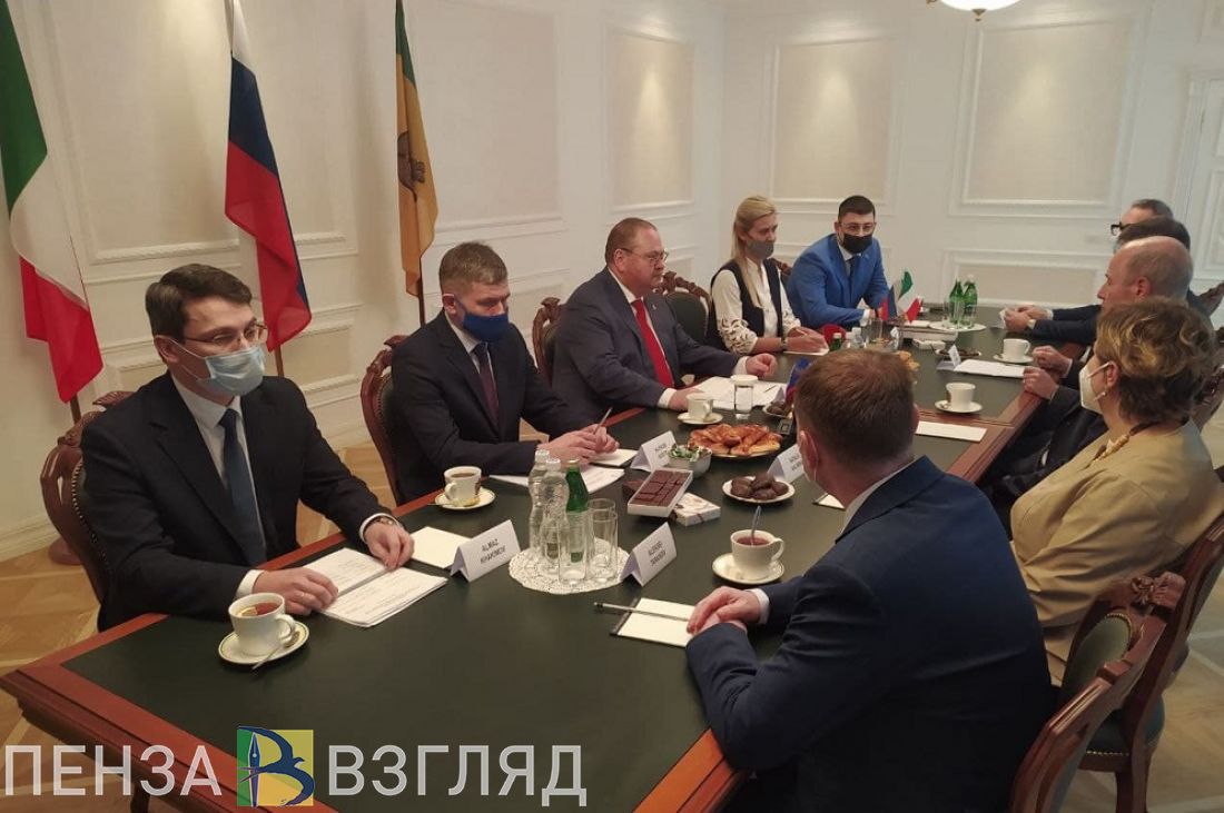 Мельниченко обсудил с итальянскими промышленниками создание новых предприятий