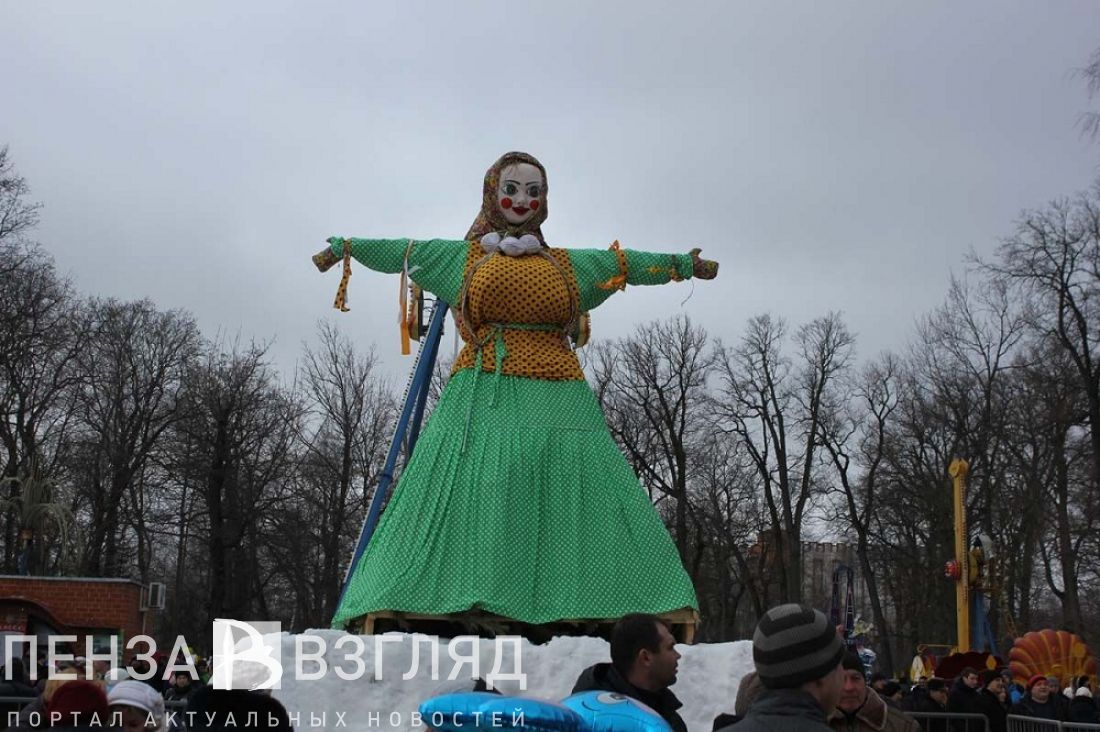 В Пензе Масленицу будут отмечать два дня