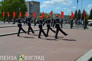 Юные пензенцы одни из первых приняли участие в конкурсе открыток к 9 Мая