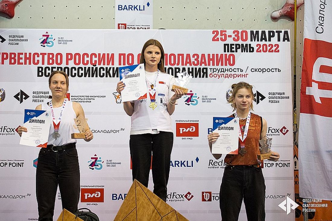 Пензенские спортсмены стали медалистами первенства России по скалолазанию