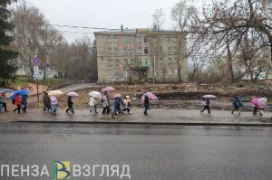 В четверг в Пензенской области прогнозируются дождь и северный ветер