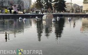 Пензенский фонтан попросили запустить к 1 мая