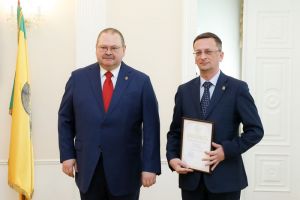 Министр сельского хозяйства Пензенской области Роман Калентьев получил госнаграду