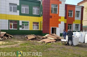 В Нижнем Ломове капитально ремонтируют школу №1