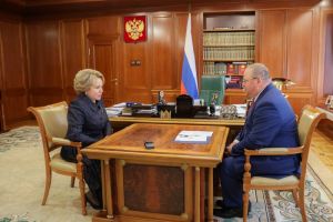 Валентина Матвиенко и Олег Мельниченко обсудили вопросы развития Пензенской области