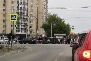 Опубликован момент жесткой аварии с пострадавшими в пензенской Терновке