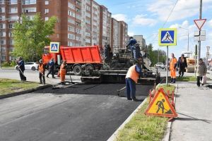 На улице Антонова в Пензе дорогу отремонтировали раньше намеченного срока