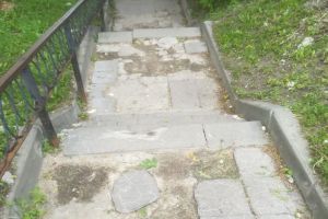 В мэрии Пензы рассказали о перспективах ремонта лестницы к Спасо-Преображенскому монастырю