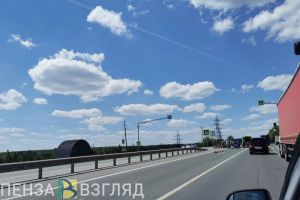 Опубликованы новые фотографии с места ДТП со сбитым пешеходом под Пензой