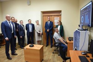 Чернышенко и Комаров посетили крупнейший многопрофильный вуз Республики Удмуртия