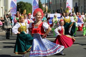 Пензенский ансамбль участвует во Всероссийской Детской Фольклориаде в Чебоксарах