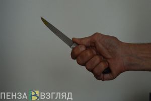 В Пензенской области мужчина схватился за нож, не получив сигарету