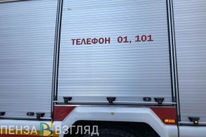 В Пензенской области пьяный мужчина залез в салон чужой машины и поджег ее