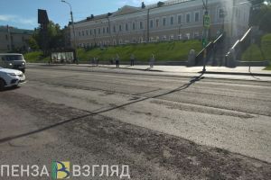 Мэрия Пензы сообщила срок завершения ремонтных работ на улице Кирова