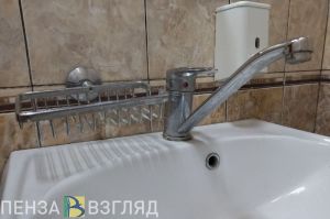 В Пензе устраняется утечка: несколько домов остались без воды