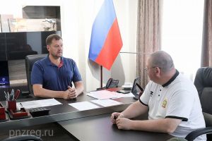 Мельниченко встретился с главой военно-гражданской администрации Запорожской области