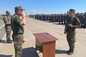 Курсанты военного учебного центра ПГУ приведены к присяге