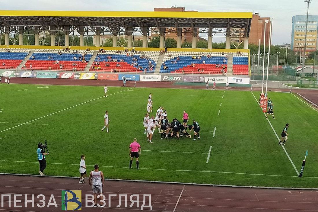 Регбийный «Локомотив-Пенза» остается непобежденным в чемпионате России